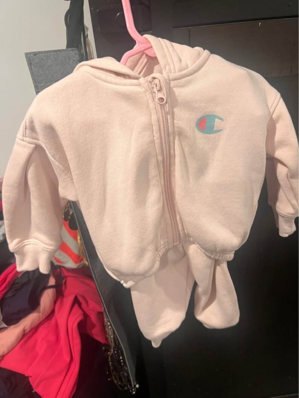 12m champion girls matching set